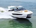 Mixture ratio. If you want to make fast progress, choose the most powerful motorisation with two 300 hp Mercury Verados. Powerful engines, a cabin with double berth and toilet, hardtop and convertible cockpit furniture make the Aquila 30 the perfect mix of sports boat and day cruiser.

	Info: http://www.aquilaboats.com