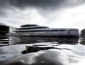 Feadship's design office De Voogt Naval Architects calculated the 84-metre hull.