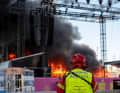 150 Einsatzkräfte der Feuerwahr waren an den Löscharbeiten beteiligt.