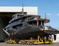 The ‘ZEMBRA’ is 152 feet long – equivalent to around 46.3 metres – and was designed for voyages around the world.