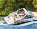 On the bend: Bayliner 842 Cuddy.