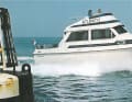 Attached outside steering position: The hull of the popular 32 was given a new deckhouse with flybridge - the Atlantik was born.