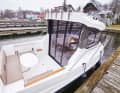 Pegazus 560 Top Fisher: Die Sitzgruppe im Heck
