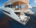 Quiet and silent. Silent at a speed of 20 knots, unlimited range at a cruising speed of 7 knots: electric motors and state-of-the-art solar and battery technology make it possible. Technology is one thing, design and comfort are another. Silents Große sets new standards in both areas. Even if the shipyard favours the deck layout with two owner's suites, office and sauna, the owner decides what it looks like behind the modern shapes of his Silent 79.

	Info: http://www.silent-yachts.com