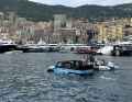 Hingucker im Port Hercule: Der Toyota Amphicruiser