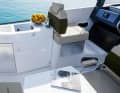 The small galley on board.