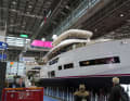 Sirena 78 - The flybridge of the Sirena 78 is available either open, semi-enclosed or fully enclosed