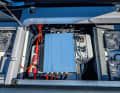 Expertly installed: Electric motor, batteries and control unit under the sun lounger