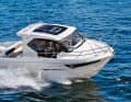 Galia 750 Hardtop (PL) 7.64 m long, 2.74 m wide, displacement 2300 kg (without motor). With 250 hp outboard: on request
