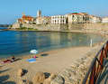 Morgendliches Bad am Plage de la Gravette in Antibes