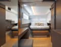 The windows in the hulls also contribute to this in the cabins