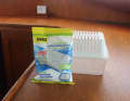 There are various systems: the classic "salt bag" with collecting tray