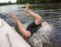 ...triggers the alarm or emergency stop shortly after entering the water