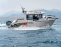 With its 250 hp outboard engine, the Merry Fisher is safe and agile on the move