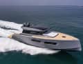 Pardo GT 52 (Länge: 16,58 m, Breite: 4,96 m, Verdrängung: 25.000 kg, Motor: 1.200 PS)