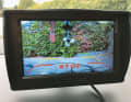Screen: Colours warn you when things are getting tight. But be careful with protruding parts such as the outboard motor