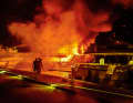A total loss: The stern of the 35-metre Tansu "Siempre" caught fire in Olbia at the beginning of September 2021. The crew jumped into the water and within seconds the flames were 2.50 metres high, which would be consistent with a battery fire.