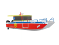 Tinn Silver 8m Catamaran: Für Beruf und Freizeit Wenn es um Bootsbau und Aluminium geht, zählt Tinnemans zu den ersten Adressen. Zu den Marken­zeichen der Niederländer gehört Vielseitigkeit. Da kann und will auch der neue, mit zwei Außenbordern motorisierte und mit einem festen Steuerhaus aus­gerüstete Katamaran keine Ausnahme machen