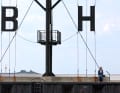 Bremerhaven: Old semaphore, which used to indicate the sea conditions off Borkum and Helgoland.