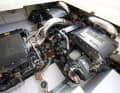 VGT500 Die drei schwedischen Selbstzünder haben im Motorraum der 1501 ausreichend Platz. Für sauberen Kraftstoff sorgt je Motor ein großer externer Filter mit Wasserabscheider und Schauglas. Die zwei Ölfilter sind gut zugänglich vor dem Riementrieb platziert