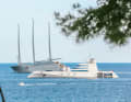 Platz 1 - Das Yachtpärchen A & A von Stardesigner Philippe Starck gehört zu den ausgefallensten Entwürfen der Welt