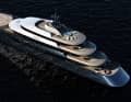 The guests on board the "Simply Custom" from Oceanco are spread over four living decks.
