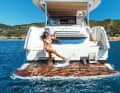 Absolute 50 Fly: Badeplattform