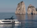 From bay to bay: Thanks to its 1.77 metre draught, the A96 can head for areas that most superyachts are denied.
