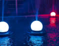 Several units can be synchronised to perform choreographed formations.