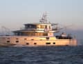Roh und kantig: Die Arksen 85 ist ein Superyacht-Explorer mit 27 Meter Länge.