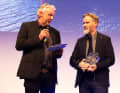 BOOTE-Chefredakteur Torsten Moench verkündete die Gewinner des Awards - hier: Axopar