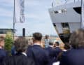 Giovanna Vitelli, Vorstandsvorsitzende der Azimut-Benetti-Gruppe, sprach zum Launch.