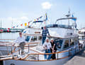 Organisatoren des Treffens 2023: die Crews der „My Deer“ mit Bea und Tom Nagel (hinten), ...