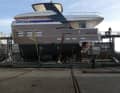 The centre section is still needed and is parked on the shipyard site.
