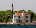 Lighthouse at the entrance to the Krka