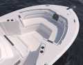 The large, open foredeck also offers plenty of space
