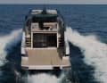 A view of the flybridge from the rear. It’s a lovely place to relax.