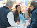 Visitors came to the exhibition stands to find out about the products and services on offer
