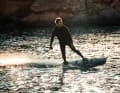 The jetboard in action.