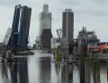 Husum's problem children: the railway bridge, road bridge and pedestrian bridge regularly cause problems.