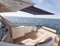 Typical for lobster boats: the spacious cockpit
