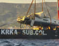 Following the salvage operation, the yacht was taken to Split’s North Harbour.