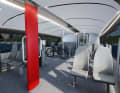 The interior offers 30 seats