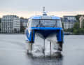 Thanks to its hydrofoil technology, the "Nova" is the fastest electric ferry in the world, travelling at up to 30 knots