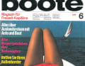 Two become one: the Delius Klasing offshoot "Auto & Boot" and the water sports leisure magazine "Boote" became the first issue of today's BOOTE magazine in mid-1967 (pictured)
