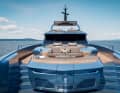 Markante Bugpartie. | Rendering: Tuxedo Yachting House