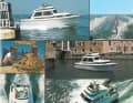Lifestyle of the sunny seventies: shipyard brochure for the Amerglass Atlantik from 1976.