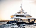 A lot of everything: the Reymond-Langton exterior and the Conrad interior strike a balance between modern and classic. "Viatoris" is the largest motor yacht ever built in Poland