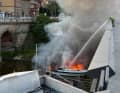 The owner couple were able to save themselves. The yacht burnt out and was a total loss