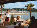 Das Auge isst mit: Schöner Ausblick von der Hafenpromenade von Poreč